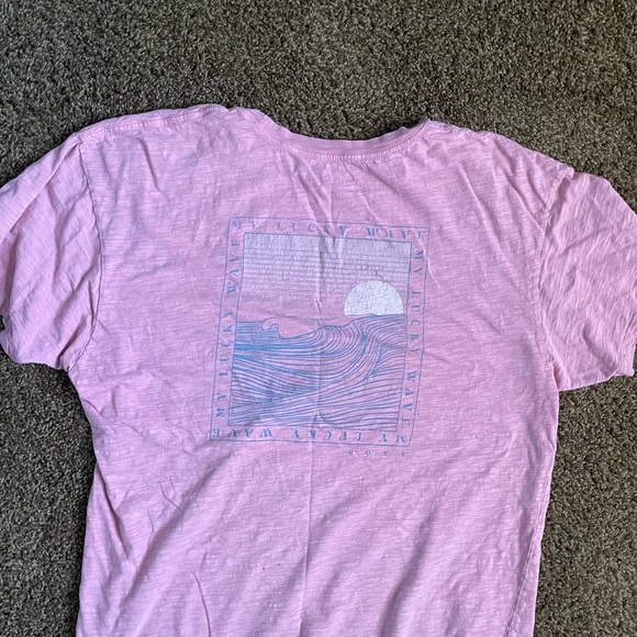 Roxy Pink T-Shirt - Picture 3 of 5